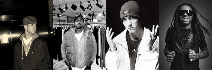 Eminem выпустил трек с Drake, Lil Wayne, Kanye West